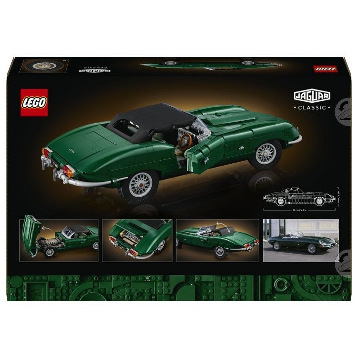 LEGO Icons 11381 - Jaguar E-Type - Set de Construction pour Adulte - Maquette de Voiture LEGO Icons 11381 - Jaguar E-Type - Set de Construction pour Adulte - Maquette de Voiture