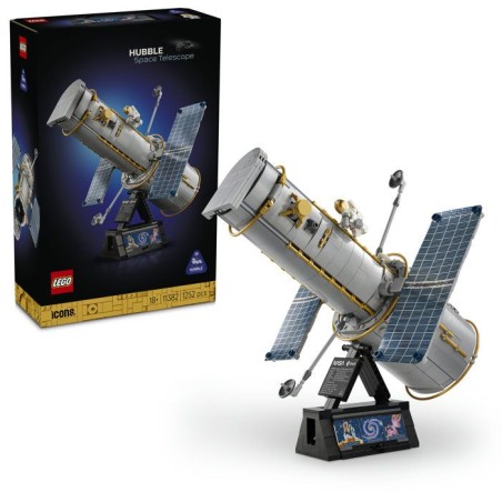 LEGO Icons 11382 - Le Télescope Spatial Hubble - Set de Construction