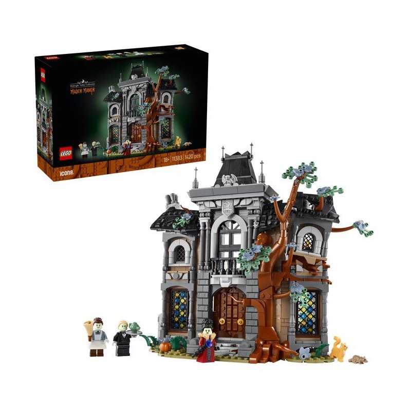 LEGO Icons 11383 Le Manoir du Maire - Maquette 3D pour Adulte - Set D