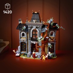 LEGO Icons 11383 Le Manoir du Maire - Maquette 3D pour Adulte - Set Décoration avec Intérieur Gothique & 3 Minifigurines