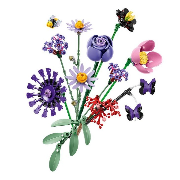 LEGO Set de construction Bouquet de fleurs - 11507 - Édition Olivia Rodrigo, fleurs a personnaliser - Des 9 ans