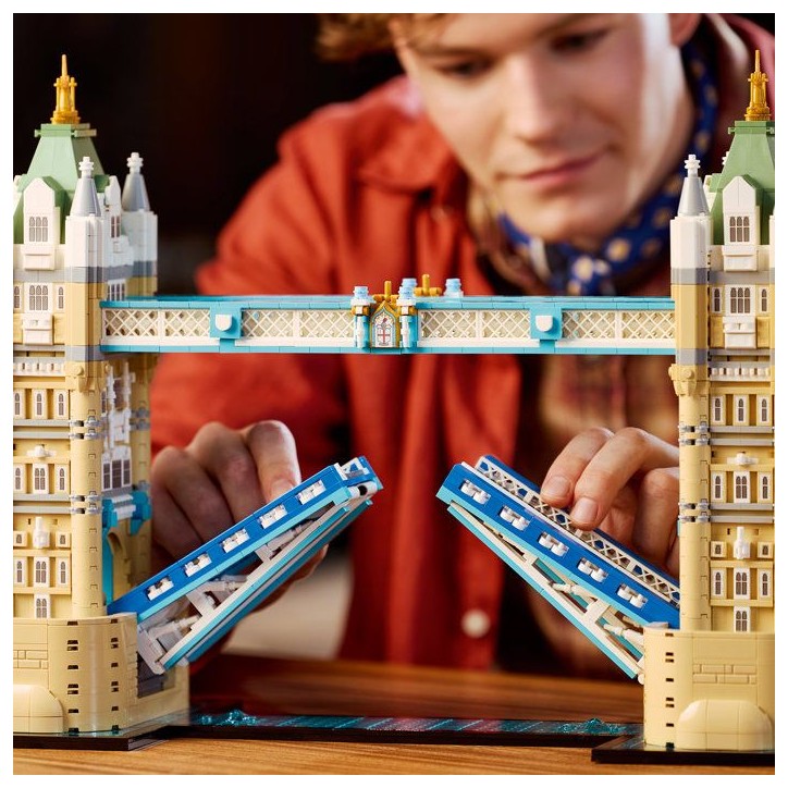 LEGO Architecture 21067 Tower Bridge - Set de Construction pour Adulte - Maquette DIY LEGO Architecture 21067 Tower Bridge - Set de Construction pour Adulte - Maquette DIY