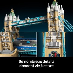 LEGO Architecture 21067 Tower Bridge - Set de Construction pour Adulte