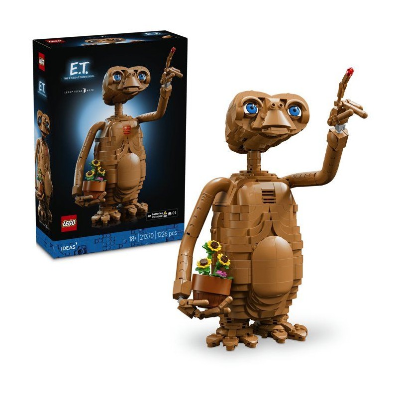 LEGO Set de construction LEGO Ideas - 21370 - E.T. l'Extra-Terrestre,