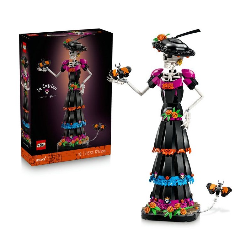LEGO Ideas 21372 La Catrina - Set de Construction pour Adulte - Décor
