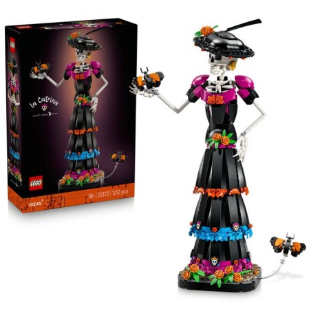 LEGO Ideas 21372 La Catrina - Set de Construction pour Adulte - Décor