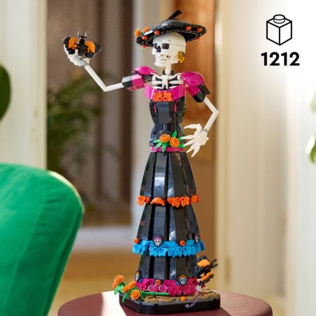 LEGO Ideas 21372 La Catrina - Set de Construction pour Adulte - Décoration DIY Dia del Muertos - Cadeau