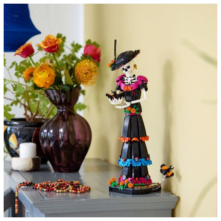 LEGO Ideas 21372 La Catrina - Set de Construction pour Adulte - Décoration DIY Dia del Muertos - Cadeau LEGO Ideas 21372 La Catrina - Set de Construction pour Adulte - Décoration DIY Dia del Muertos - Cadeau