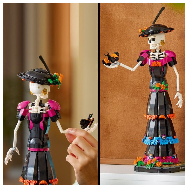 LEGO Ideas 21372 La Catrina - Set de Construction pour Adulte - Décoration DIY Dia del Muertos - Cadeau LEGO Ideas 21372 La Catrina - Set de Construction pour Adulte - Décoration DIY Dia del Muertos - Cadeau
