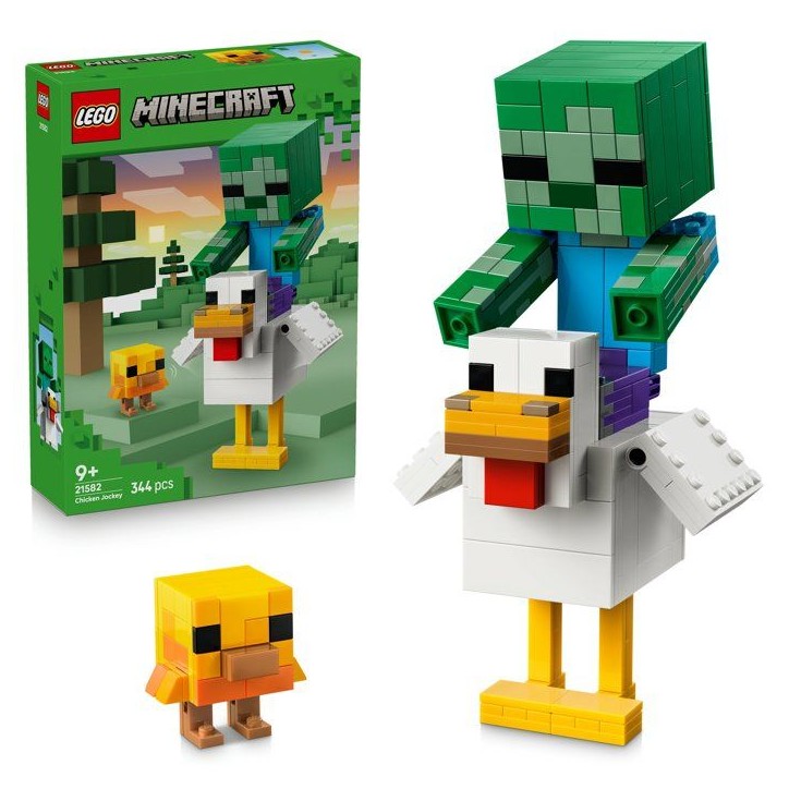 LEGO Minecraft 21582 Poule Chevauchée - Jeu de Construction pour Garçon ou Fille des 9 ans LEGO Minecraft 21582 Poule Chevauchée - Jeu de Construction pour Garçon ou Fille des 9 ans