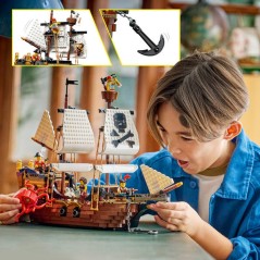 LEGO Creator 3-en-1 31387 Bateau Pirate Mythique - Jeu de Construction