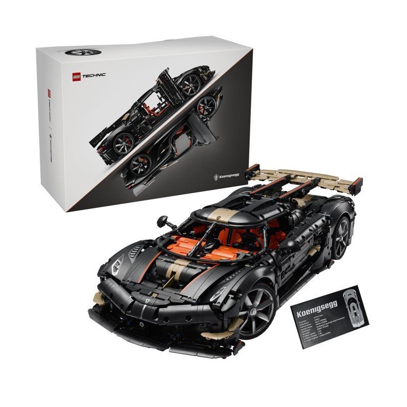 LEGO Technic 42232 Megacar Sadair's Spear de Koenigsegg - Set Adulte -
