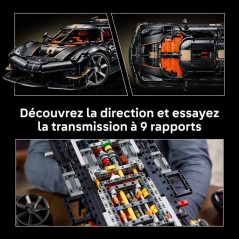 LEGO Technic 42232 Megacar Sadair's Spear de Koenigsegg - Set Adulte -