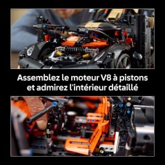 LEGO Technic 42232 Megacar Sadair's Spear de Koenigsegg - Set Adulte -