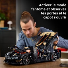 LEGO Technic 42232 Megacar Sadair's Spear de Koenigsegg - Set Adulte -