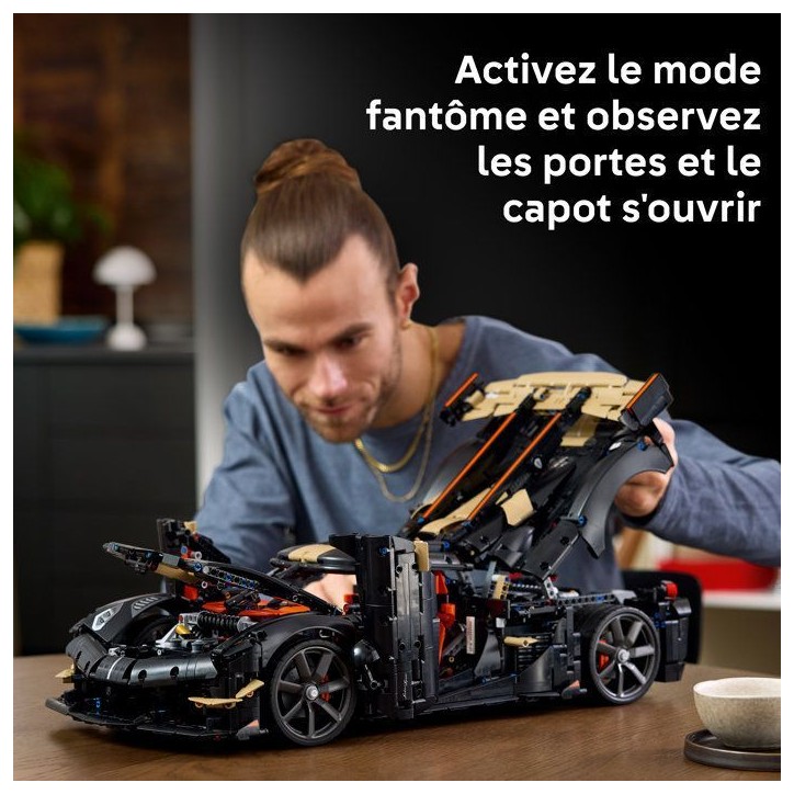 LEGO Technic 42232 Megacar Sadair's Spear de Koenigsegg - Set Adulte - Maquette de Voiture - Idée Cadeau LEGO Technic 42232 Megacar Sadair's Spear de Koenigsegg - Set Adulte - Maquette de Voiture - Idée Cadeau
