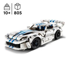 LEGO Technic 42234 Voiture de Sport Dodge Viper GTS-R - Jouet pour Garçon ou Fille 10 ans