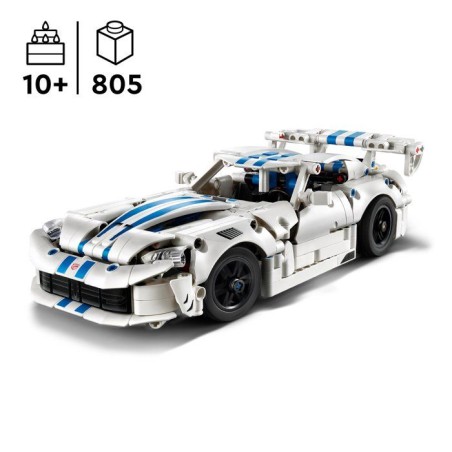LEGO Technic 42234 Voiture de Sport Dodge Viper GTS-R - Jouet pour Garçon ou Fille 10 ans