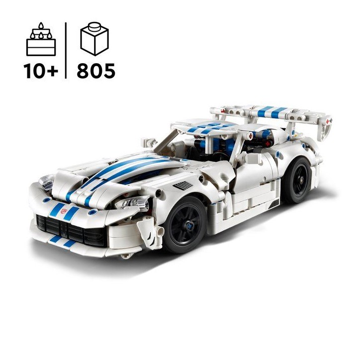 LEGO Technic 42234 Voiture de Sport Dodge Viper GTS-R - Jouet pour Garçon ou Fille 10 ans LEGO Technic 42234 Voiture de Sport Dodge Viper GTS-R - Jouet pour Garçon ou Fille 10 ans