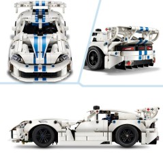 LEGO Technic 42234 Voiture de Sport Dodge Viper GTS-R - Jouet pour Gar