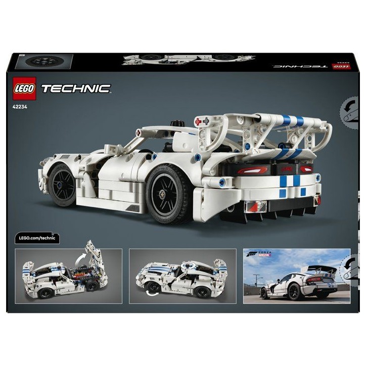 LEGO Technic 42234 Voiture de Sport Dodge Viper GTS-R - Jouet pour Garçon ou Fille 10 ans LEGO Technic 42234 Voiture de Sport Dodge Viper GTS-R - Jouet pour Garçon ou Fille 10 ans