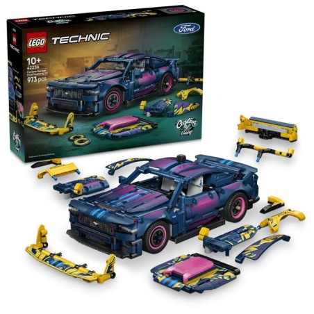 LEGO Technic 42236 Voiture Ford Mustang GT a Personnaliser - Jeu des 1