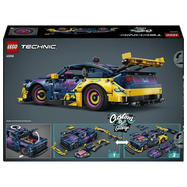 LEGO Technic 42236 Voiture Ford Mustang GT a Personnaliser - Jeu des 10 ans - Idée Cadeau LEGO Technic 42236 Voiture Ford Mustang GT a Personnaliser - Jeu des 10 ans - Idée Cadeau