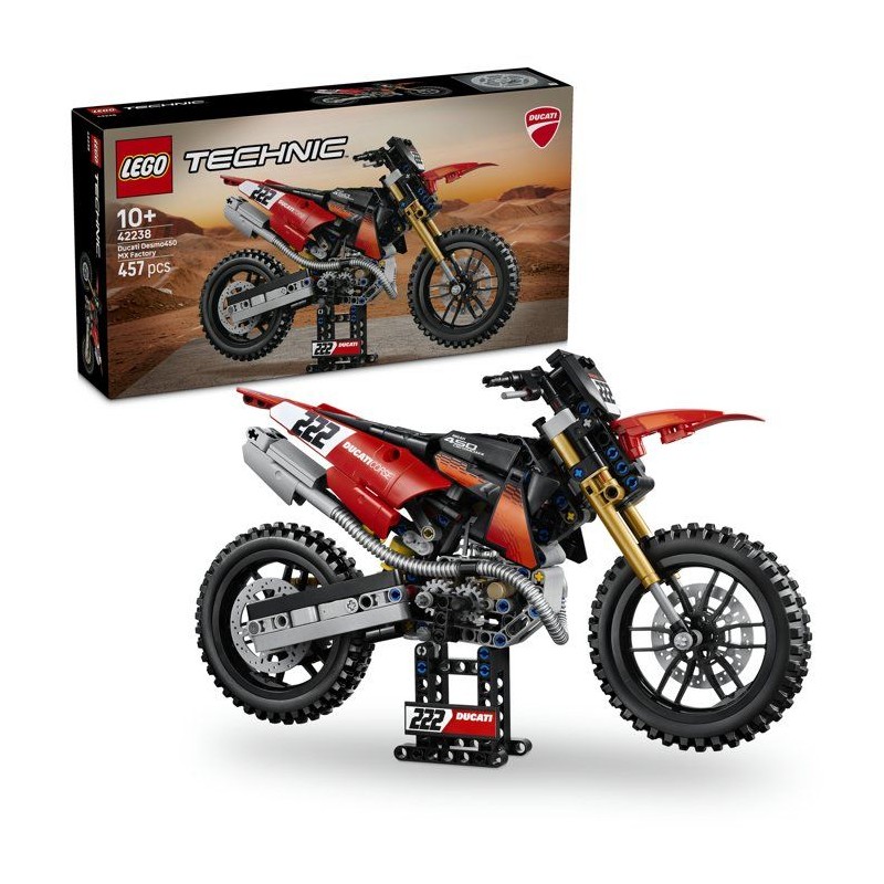 LEGO Moto Technic a construire - 42238 - Ducati Desmo450 MX Factory, m