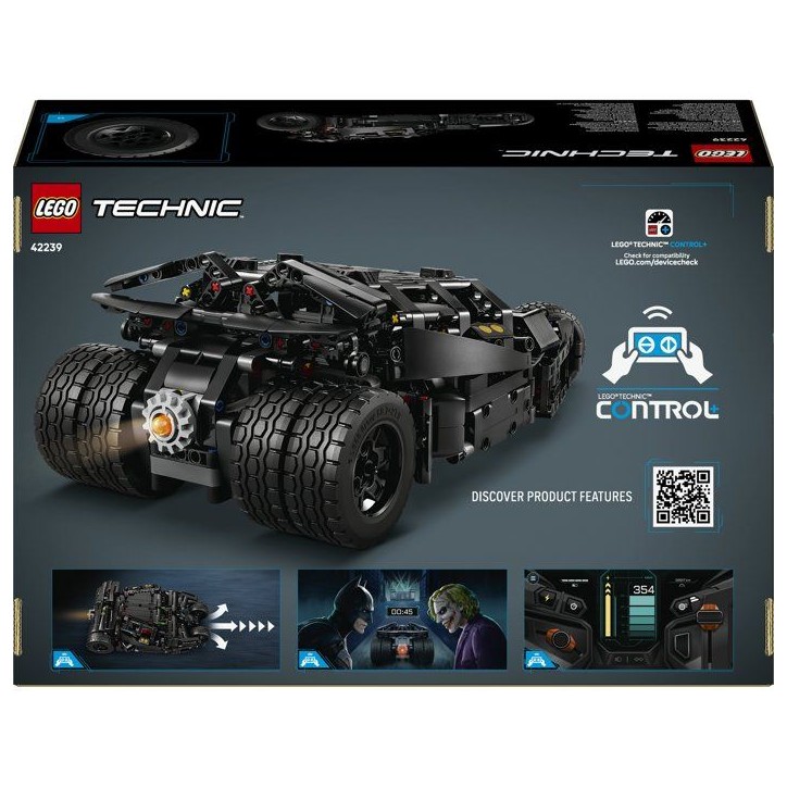 LEGO Technic 42239 Batmobile Tumbler - Voiture RC pour Garçon ou Fille des 12 ans - Cadeau LEGO Technic 42239 Batmobile Tumbler - Voiture RC pour Garçon ou Fille des 12 ans - Cadeau
