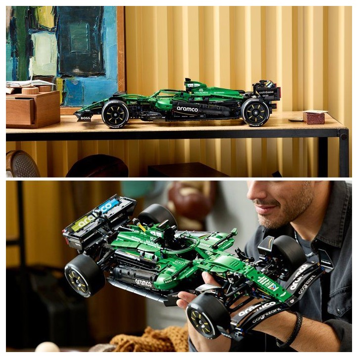 LEGO Technic 42240 Voiture Aston Martin Aramco AMR25 F1 - Set Adulte - Maquette Formule 1 LEGO Technic 42240 Voiture Aston Martin Aramco AMR25 F1 - Set Adulte - Maquette Formule 1