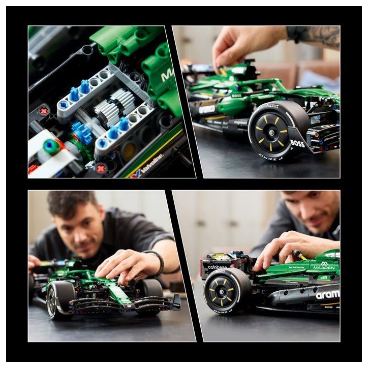 LEGO Technic 42240 Voiture Aston Martin Aramco AMR25 F1 - Set Adulte - Maquette Formule 1 LEGO Technic 42240 Voiture Aston Martin Aramco AMR25 F1 - Set Adulte - Maquette Formule 1