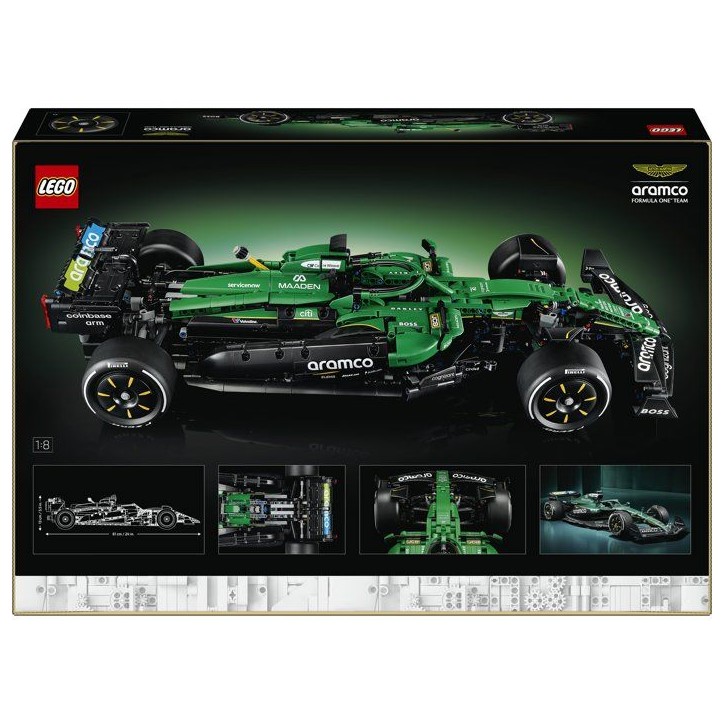 LEGO Technic 42240 Voiture Aston Martin Aramco AMR25 F1 - Set Adulte - Maquette Formule 1 LEGO Technic 42240 Voiture Aston Martin Aramco AMR25 F1 - Set Adulte - Maquette Formule 1