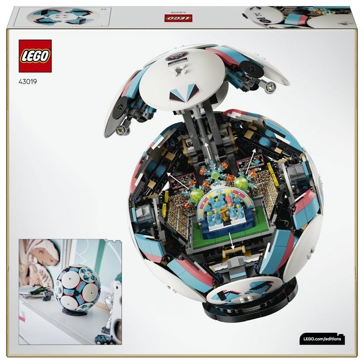 LEGO Editions 43019 Le Ballon de Foot - Jouet de Construction des 10 ans - Cadeau Sportif LEGO Editions 43019 Le Ballon de Foot - Jouet de Construction des 10 ans - Cadeau Sportif