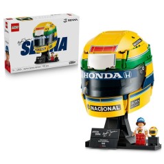 LEGO Editions 43024 Casque d'Ayrton Senna - Maquette Produit F1 - A pa