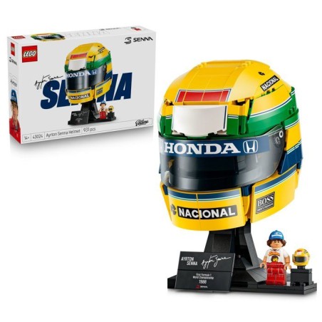 LEGO Editions 43024 Casque d'Ayrton Senna - Maquette Produit F1 - A pa