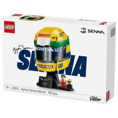 LEGO Editions 43024 Casque d'Ayrton Senna - Maquette Produit F1 - A pa