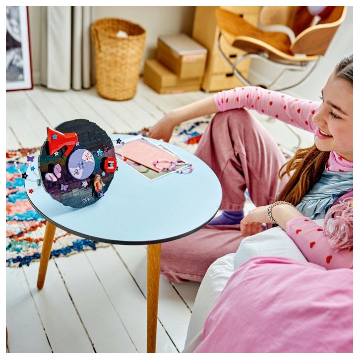 LEGO Set de construction LEGO Editions - 43028 - Vinyle Olivia Rodrigo, décoration musicale a exposer - Des 10 ans