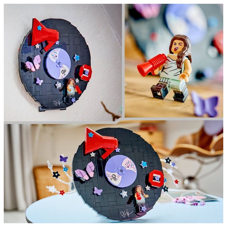 LEGO Set de construction LEGO Editions - 43028 - Vinyle Olivia Rodrigo, décoration musicale a exposer - Des 10 ans