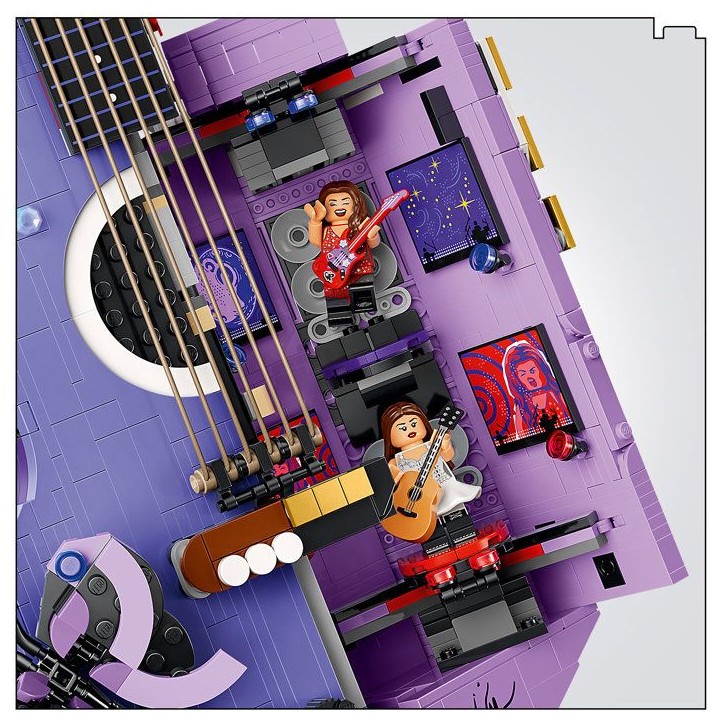 LEGO Set de construction LEGO Editions - 43031 - Double guitare Olivia Rodrigo, décoration musicale a exposer - Des 14 ans