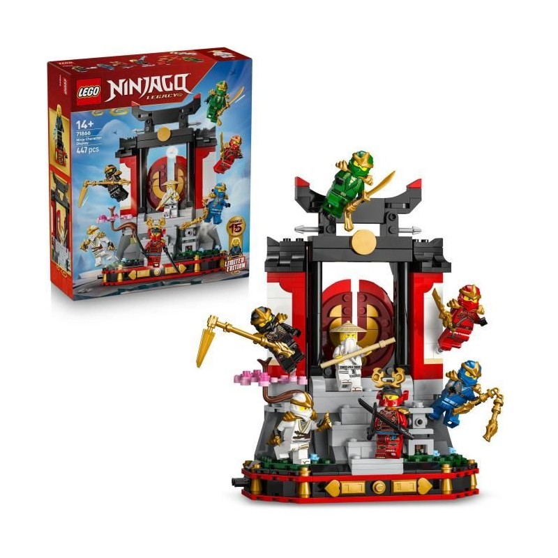 LEGO NINJAGO 71866 15e Anniversaire : Collection des Personnages Ninja