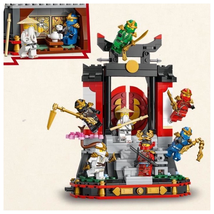 LEGO NINJAGO 71866 15e Anniversaire : Collection des Personnages Ninjas - Jeu des 14 ans