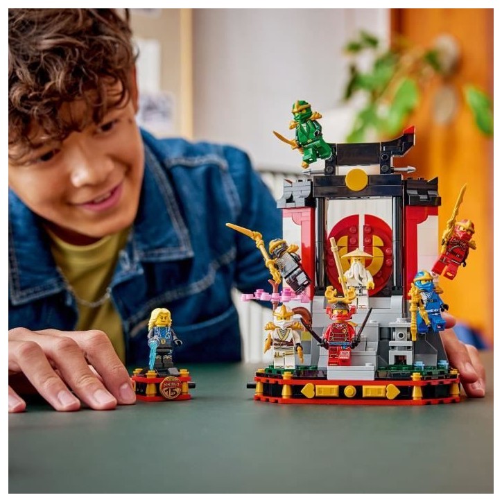 LEGO NINJAGO 71866 15e Anniversaire : Collection des Personnages Ninjas - Jeu des 14 ans
