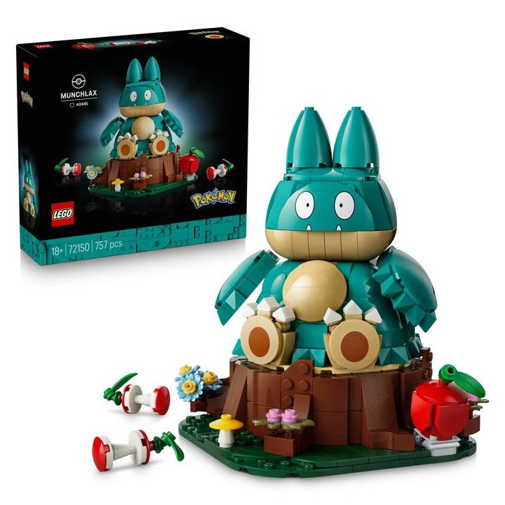 LEGO Pokémon 72150 - Goinfrex - Set Collector pour Adulte - Idée Cadeau Gaming
