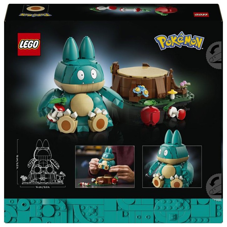 LEGO Pokémon 72150 - Goinfrex - Set Collector pour Adulte - Idée Cadeau Gaming