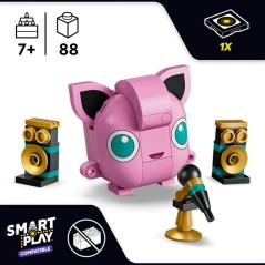 LEGO Pokémon 72159 - Set de construction compatible SMART Play™ - Rondoudou, Concert - Des 7 ans