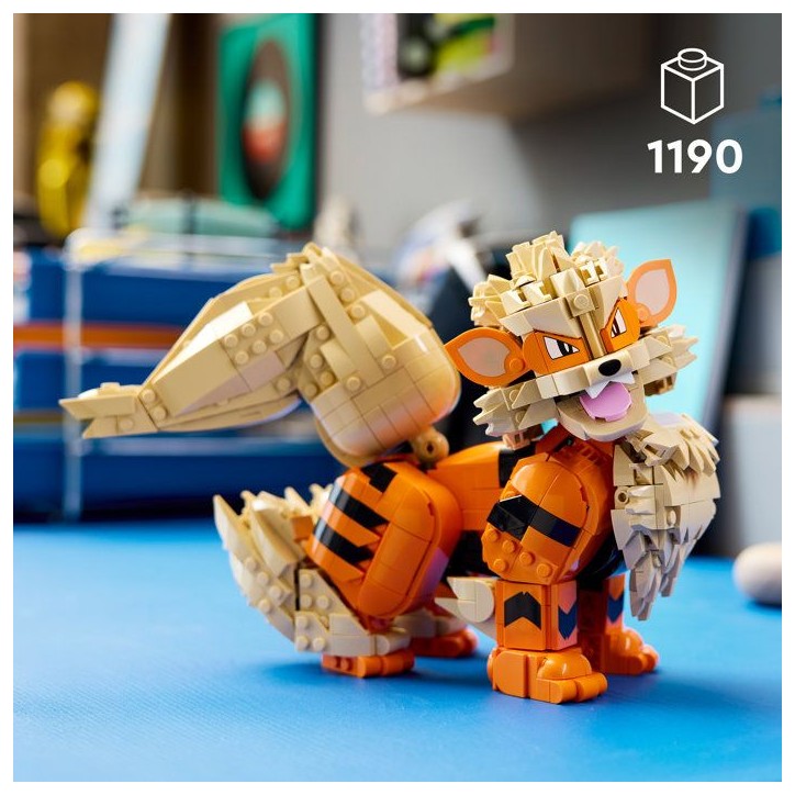 LEGO Pokémon 72160 - Arcanin- Set Collector pour Adulte - Idée Cadeau Gaming LEGO Pokémon 72160 - Arcanin- Set Collector pour Adulte - Idée Cadeau Gaming