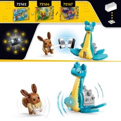 LEGO Pokémon 72162 - Set de construction compatible SMART Play™ -
