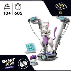 LEGO Pokémon 72163 - Set de construction comaptible Pokémon SMART Play™ - Mewtwo, Évasion du labo - Des 8 ans