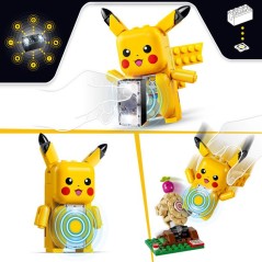 LEGO Pokémon 72164 - Set de construction SMART Play™ - Pikachu, Cab