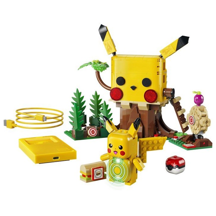LEGO Pokémon 72164 - Set de construction SMART Play™ - Pikachu, Cabane d'entraînement - Set Tout-en-un - Des 7 ans LEGO Pokémon 72164 - Set de construction SMART Play™ - Pikachu, Cabane d'entraînement - Set Tout-en-un - Des 7 ans